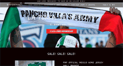 Desktop Screenshot of panchovillasarmy.com